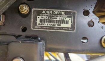 2002 John Deere X495 Diesel Garden Tractor full